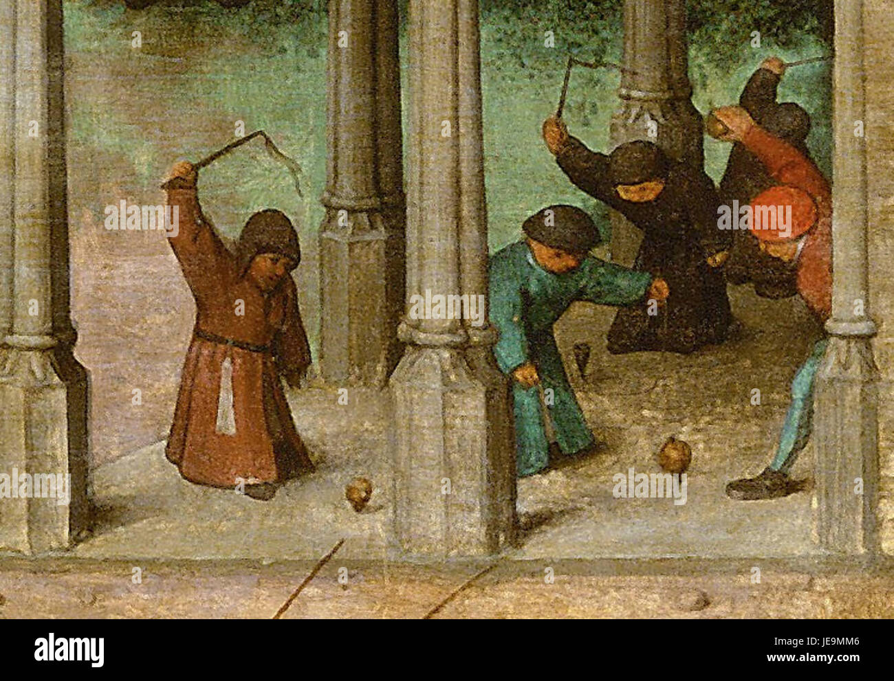 Die Kinderspiele' is a German work depicting various traditional children's  games, including spinning tops. The engraving captures the cultural  significance of play and the simple joys of childhood Stock Photo - Alamy, image size:1300x991