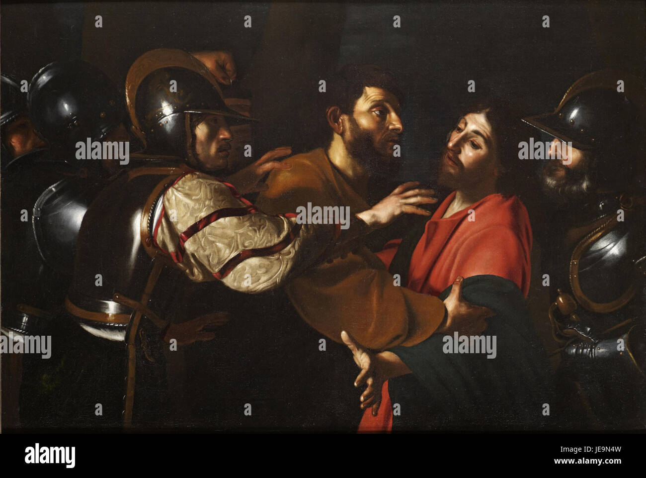 'The Capture of Christ' by Bartolomeo Manfredi depicts the biblical ...