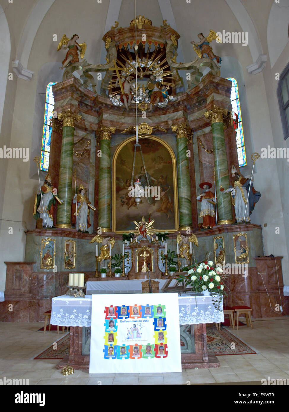 2013.04.21 - Opponitz - Pfarrkirche hl. Kunigunde - 10 Stock Photo