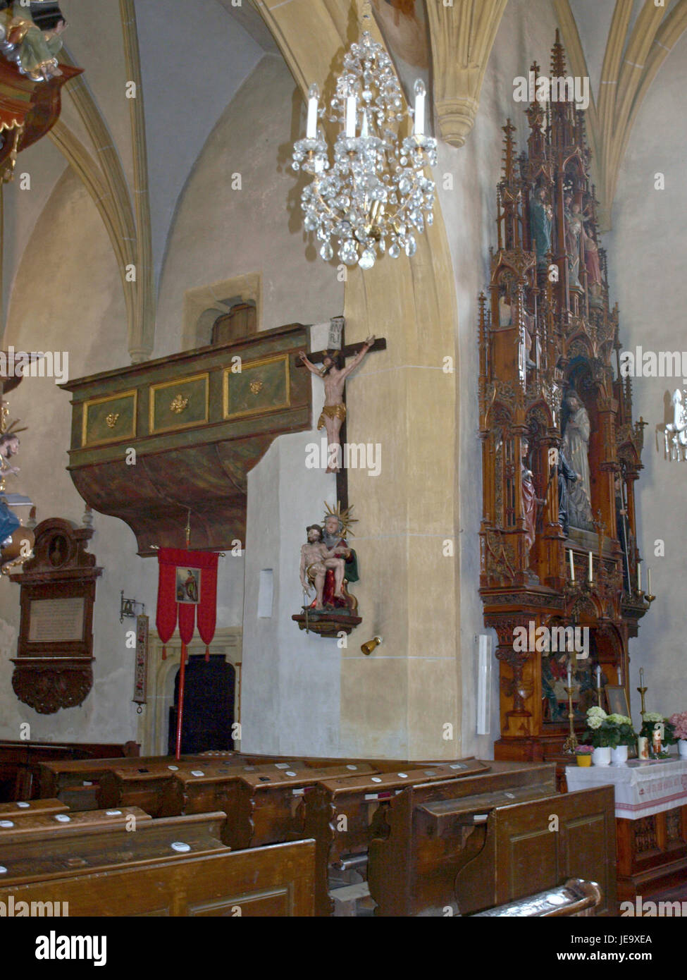 2013.04.24 - Haidershofen - Pfarrkirche hl. Severin und Friedhof - 17 Stock Photo