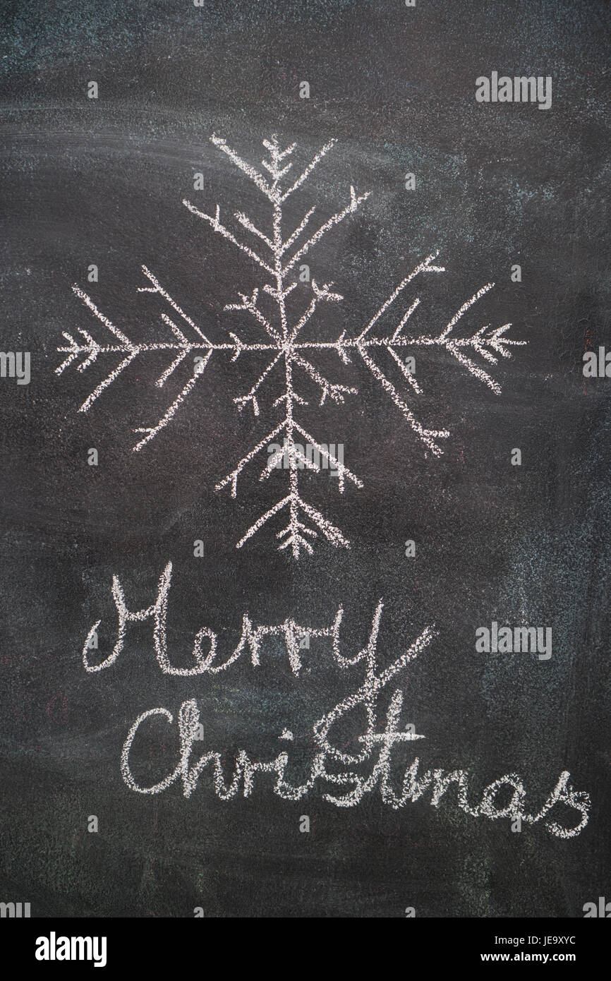 Colorful Christmas Chalkboard Art