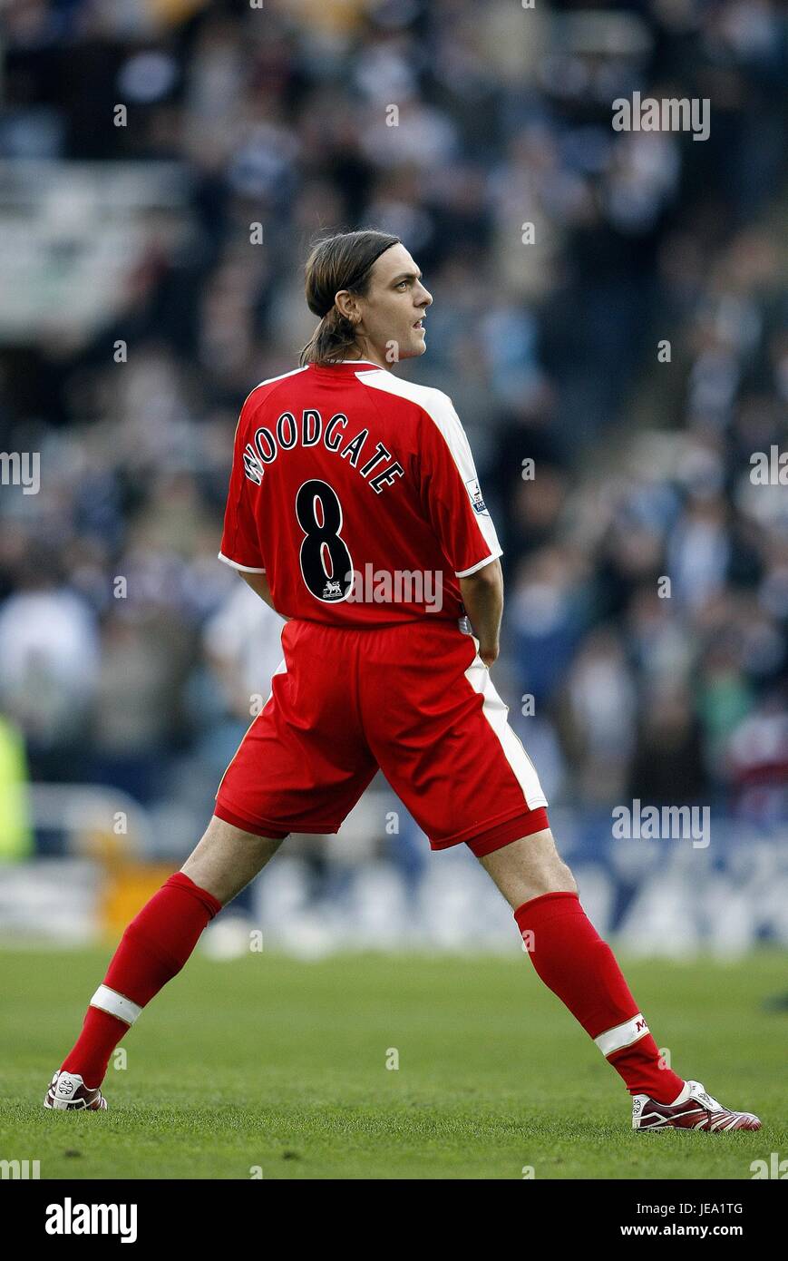 JONATHAN WOODGATE MIDDLESBROUGH FC ST JAMES PARK NEWCASTLE ENGLAND 03 March 2007 Stock Photo