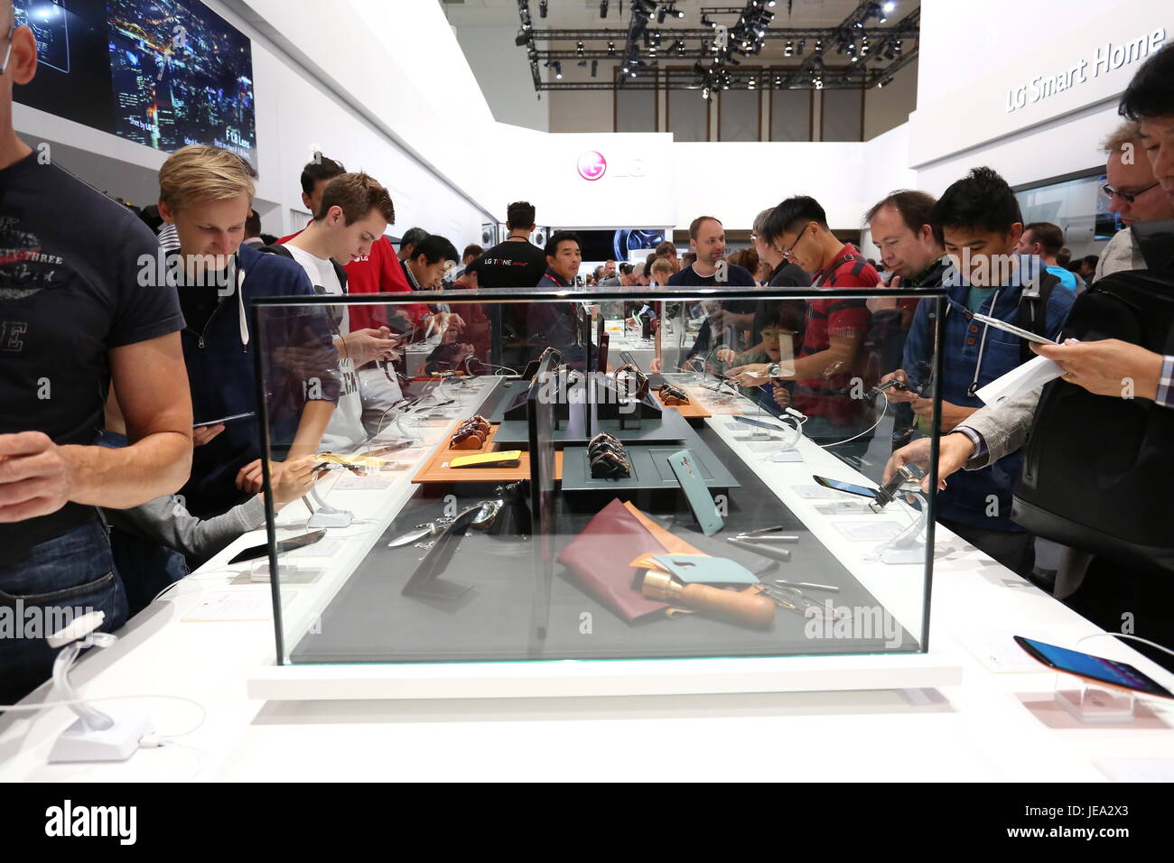 Berlin, Germany, September 5th, 2015 LG presents latest devices on IFA