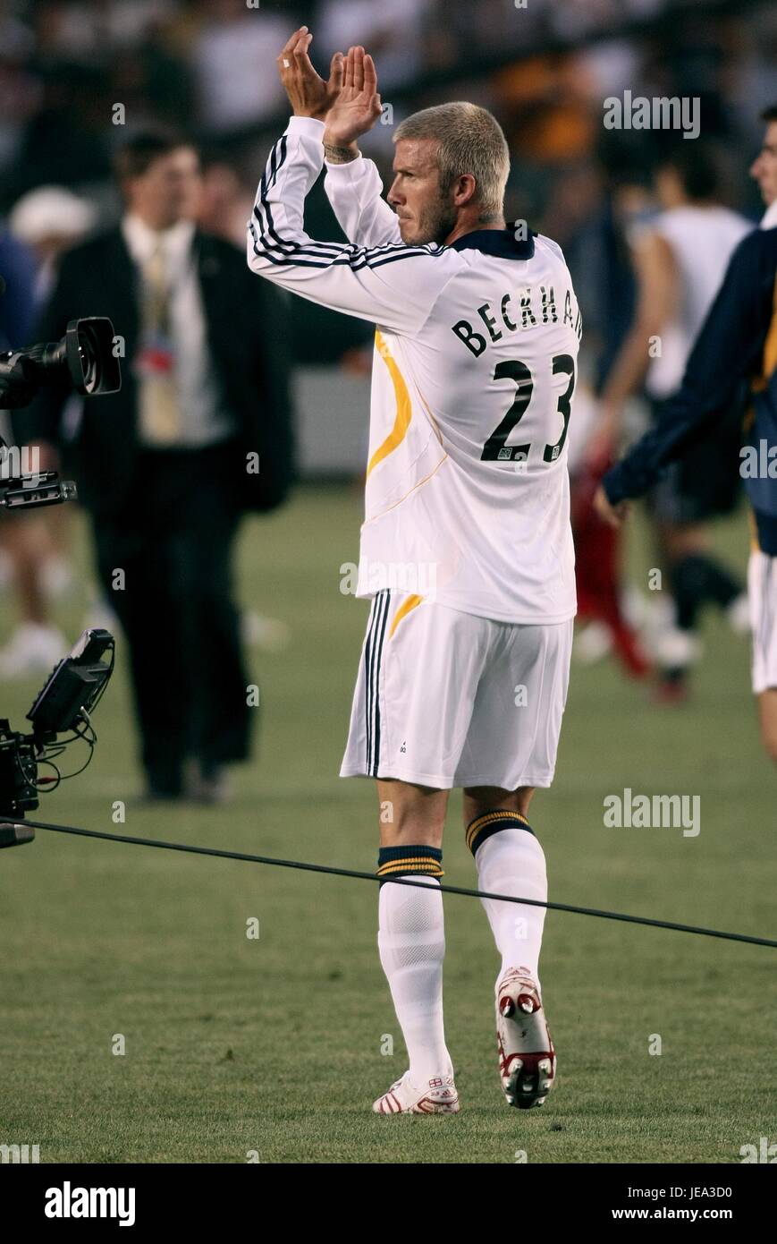 DAVID BECKHAM LOS ANGELES GALAXY HOME DEPOT CENTER CARSON CALIFORNIA