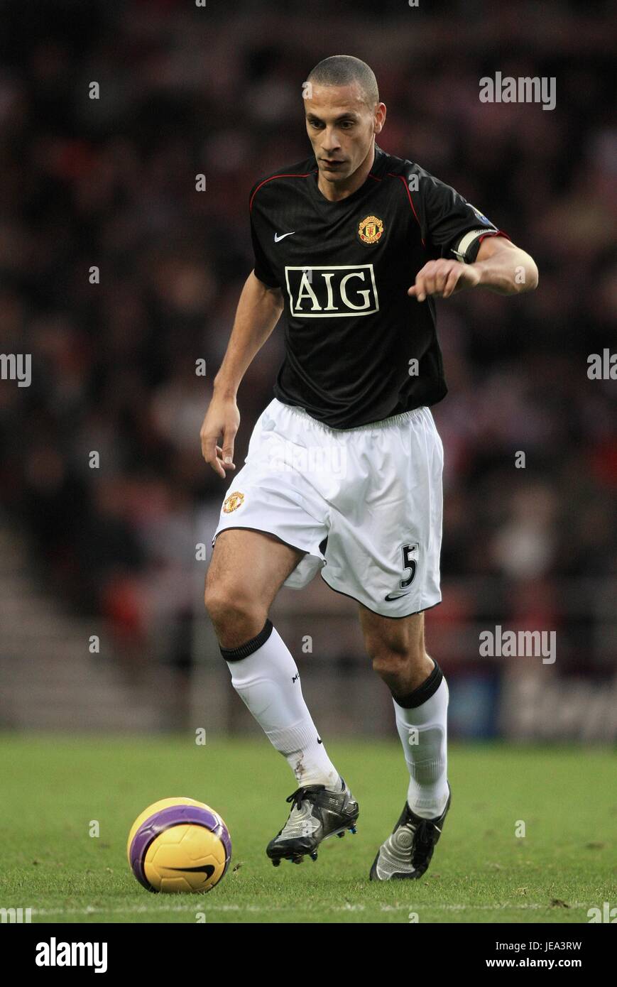 RIO FERDINAND MANCHESTER UNITED FC THE STADIUM OF LIGHT SUNDERLAND