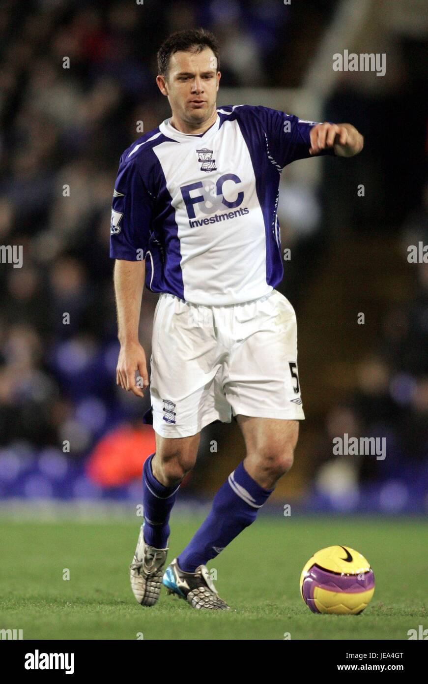 RAFAEL SCHMITZ BIRMINGHAM CITY FC ST. ANDREWS BIRMINGHAM GREAT BRITAIN 24 November 2007 Stock Photo