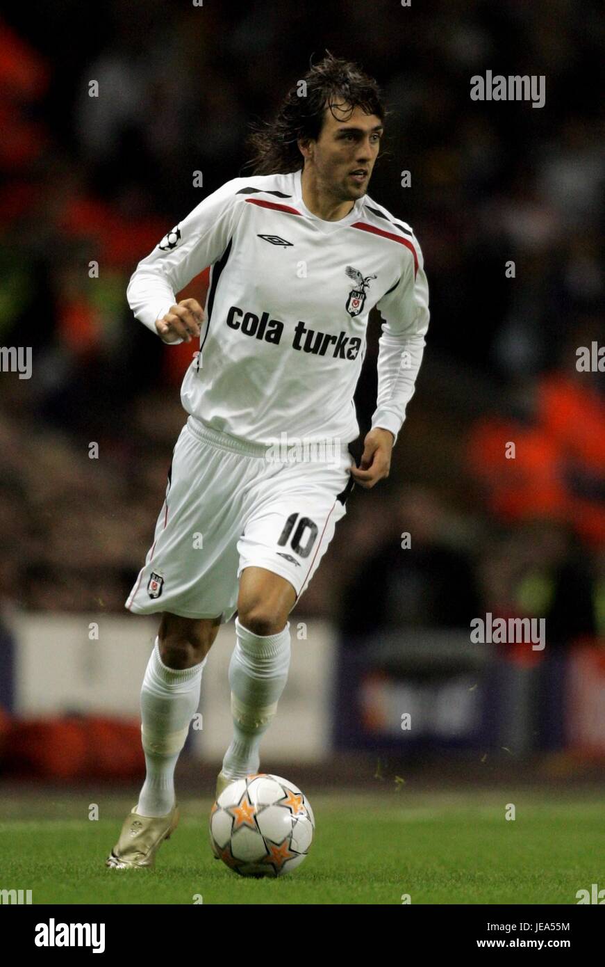 MATIAS DELGADO BESIKTAS ANFIELD LIVERPOOL ENGLAND 06 November 2007 Stock  Photo - Alamy