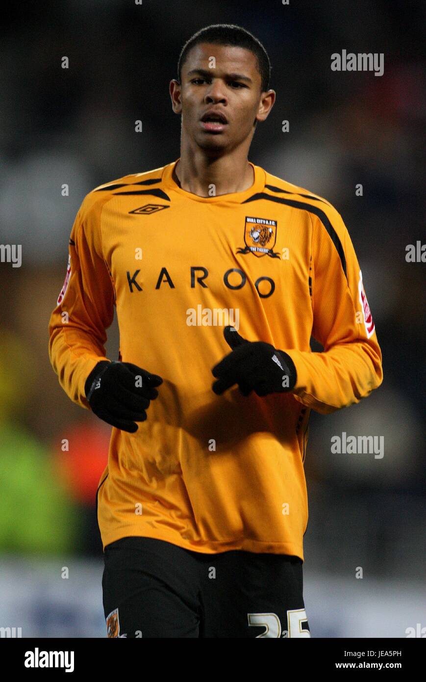 FRAIZER CAMPBELL HULL CITY FC KC STADIUM HULL ENGLAND 01 December 2007 ...
