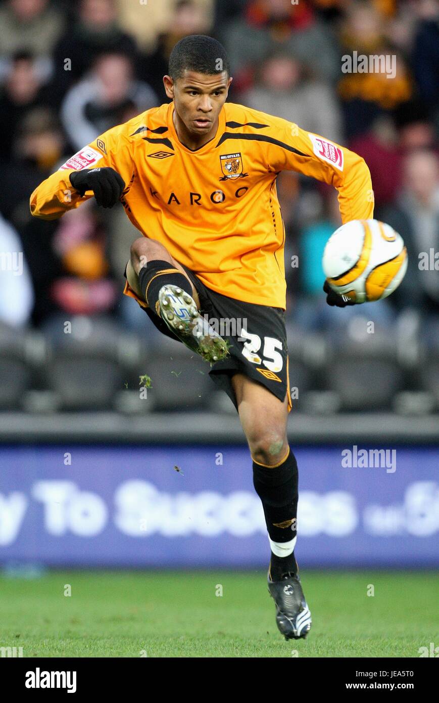 FRAIZER CAMPBELL HULL CITY FC KC STADIUM HULL ENGLAND 01 December 2007 ...