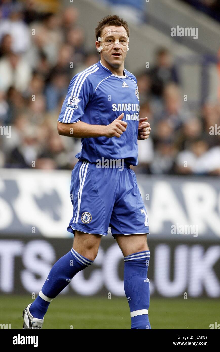 JOHN TERRY WITH FACE MASK BOLTON V CHELSEA REEBOK STADIUM BOLTON