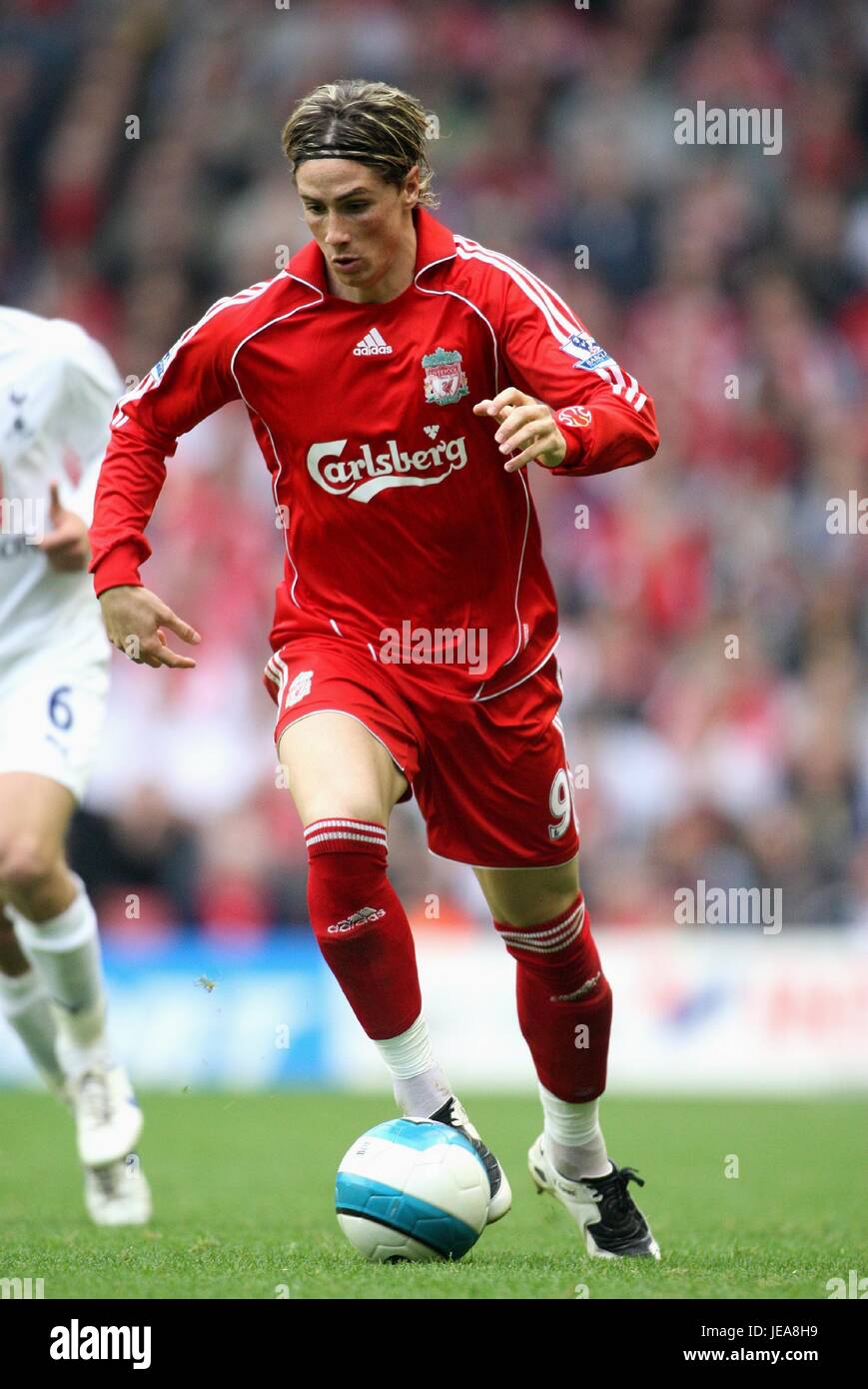 Fernando Torres Liverpool Fc Anfield Liverpool England 07 October Stock Photo Alamy
