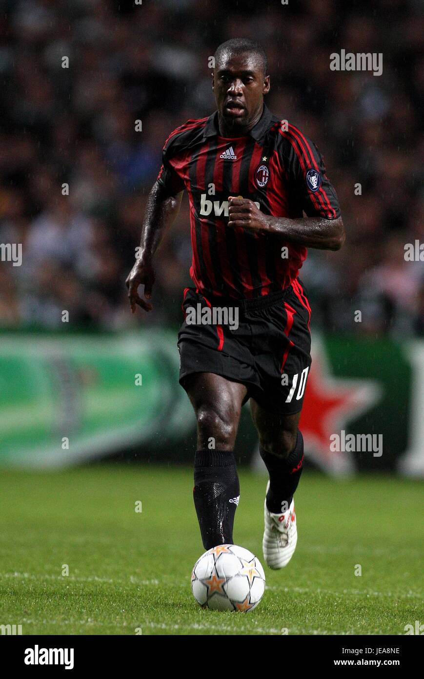 Clarence Seedorf Ac Milan Celtic Park Glasgow Scotland 03 October Stock Photo Alamy