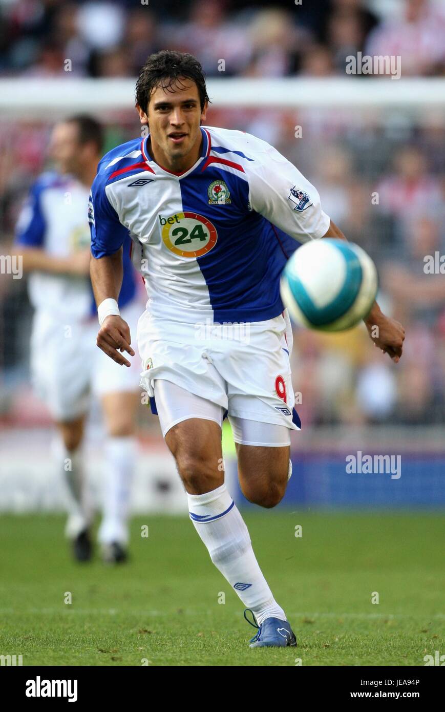 ROQUE SANTA CRUZ BLACKBURN ROVERS FC STADIUM OF LIGHT SUNDERLAND