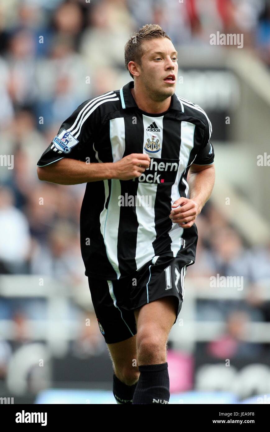 ALAN SMITH NEWCASTLE UNITED FC ST JAMES PARK NEWCASTLE ENGLAND 23 September  2007 Stock Photo - Alamy