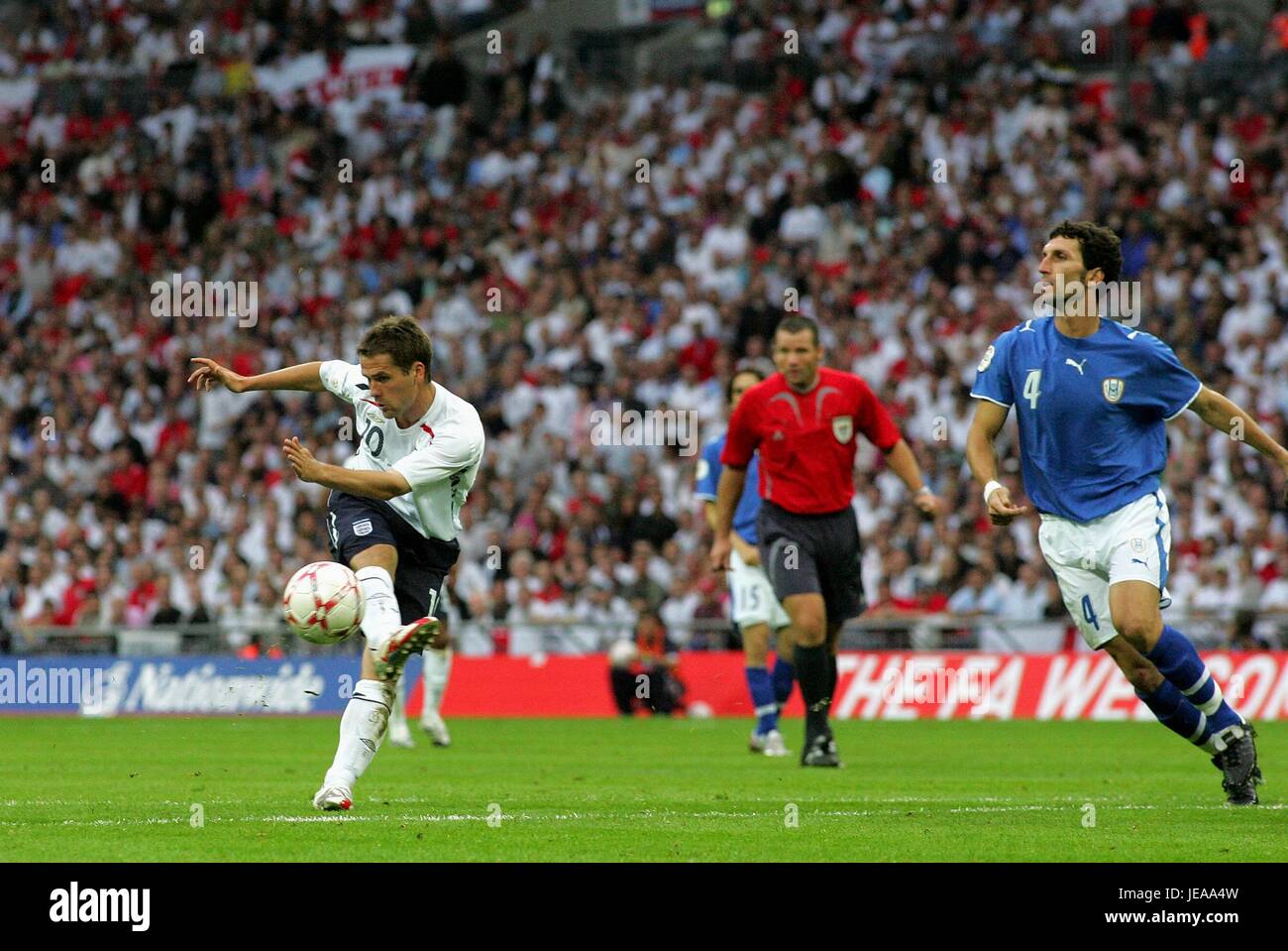 Ticket Angleterre Vs Israel - 08/09/2007 - Wembley - Plié