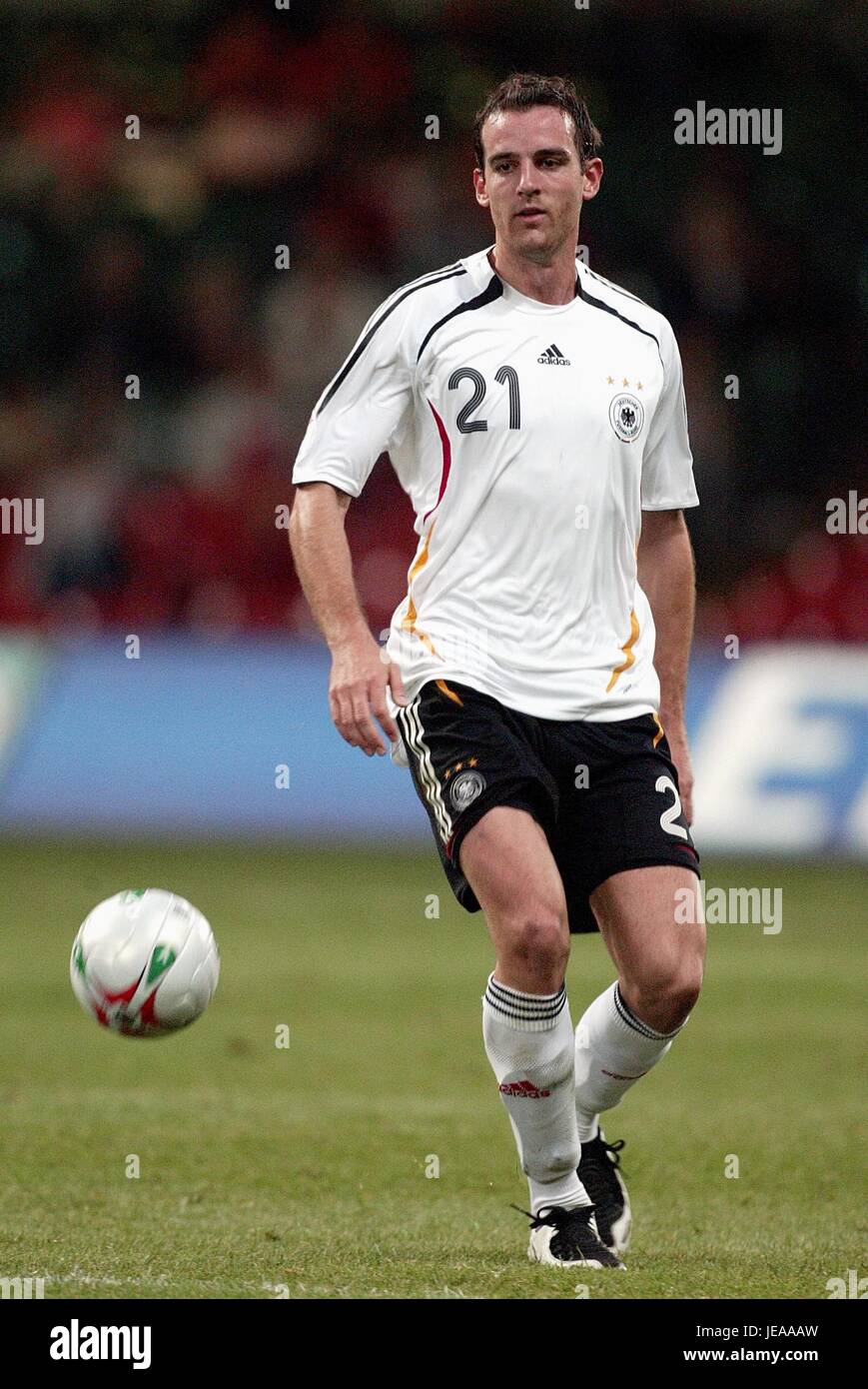 Christoph Metzelder Germany Real Madrid Millennium Stadium Cardiff Stock Photo Alamy
