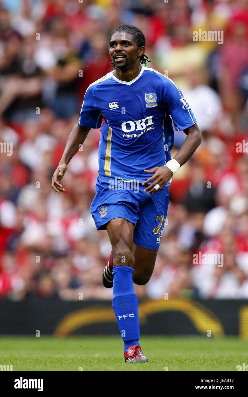 NWANKWO KANU PORTSMOUTH FC EMIRATES STADIUM ARSENAL LONDON ENGLAND 02