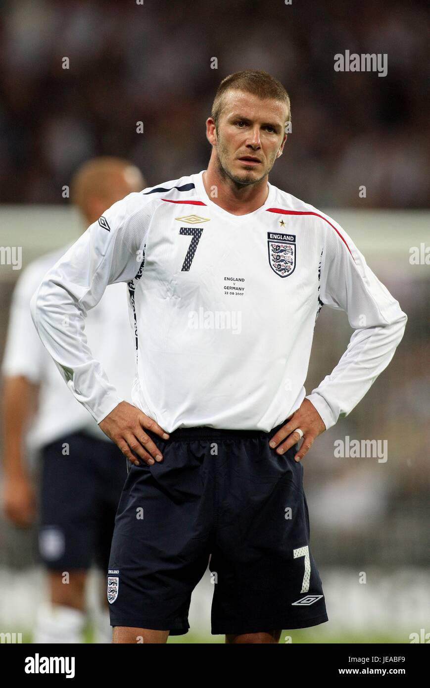 DAVID BECKHAM ENGLAND LA GALAXY WEMBLEY LONDON ENGLAND 22 August 2007 david-beckham-england-la-galaxy-wembley-london-england-22-august-2007