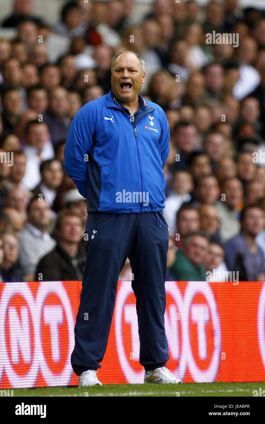 Martin Jol Tottenham Hotspur Manager White Hart Lane Tottenham London England 18 August 2007 Stock Photo Alamy