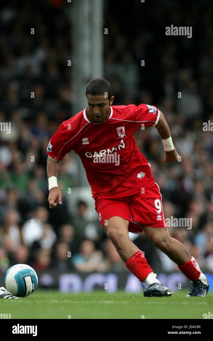 MIDO MIDDLESBROUGH FC CRAVEN COTTAGE LONDON GREAT BRITAIN 18 August 2007 Stock Photo