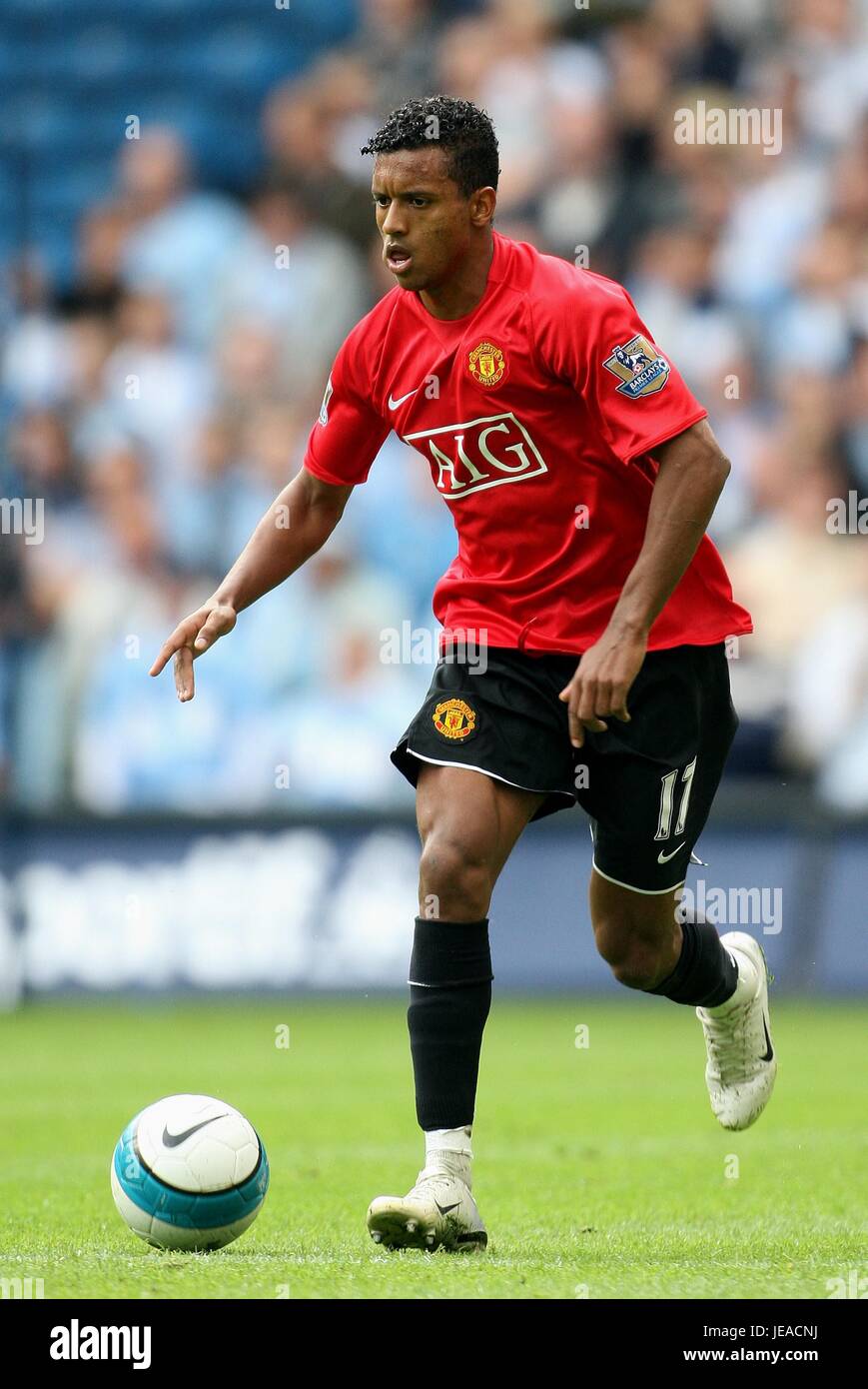 LUIS NANI MANCHESTER UNITED FC CITY OF MANCHESTER STADIUM MANCHESTER LUIS NANI MANCHESTER UNITED FC CITY OF MANCHESTER STADIUM MANCHESTER