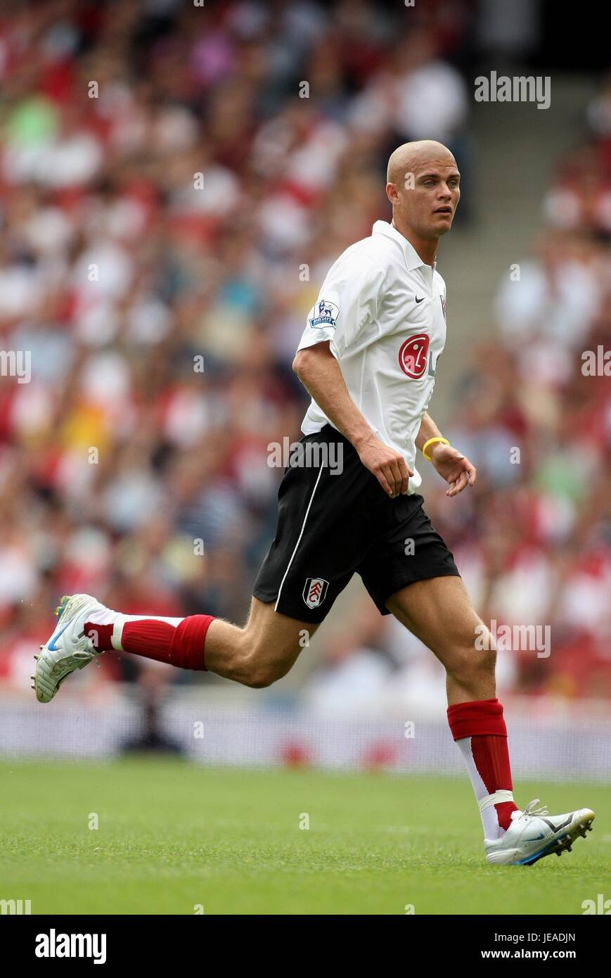 PAUL KONCHESKY FULHAM FC EMIRATES STADIUM LONDON ENGLAND 12 August 2007