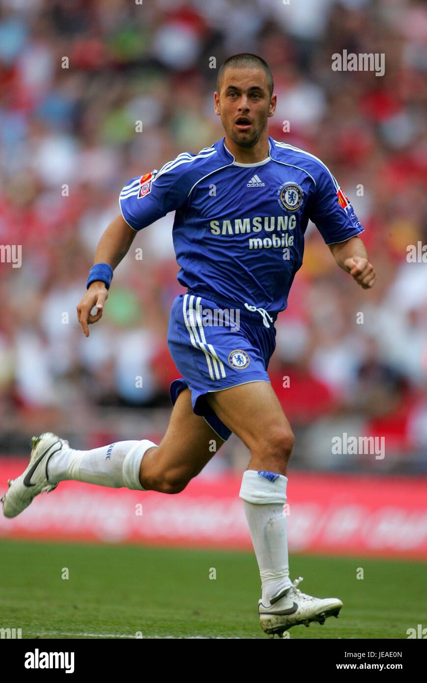 JOE COLE CHELSEA FC WEMBLEY LONDON ENGLAND 05 August 2007