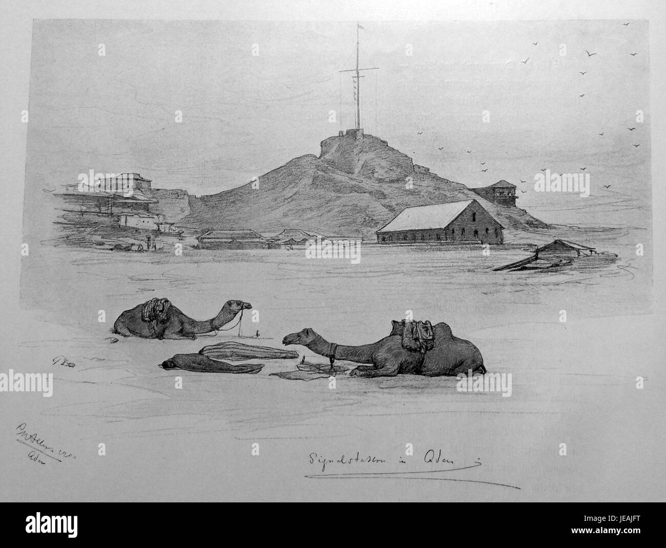 Map of aden Black and White Stock Photos & Images Alamy