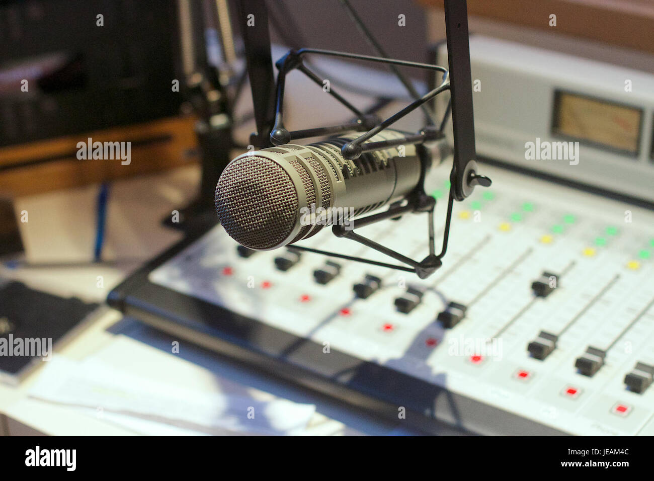 2014-365-351 On The Air At CFBX (15427597503) Stock Photo