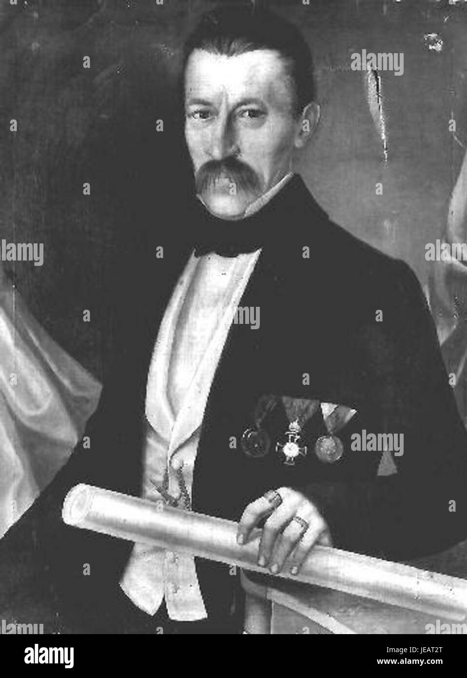 Antonin Fila 1796-1869 - Podobizna pana Stock Photo - Alamy