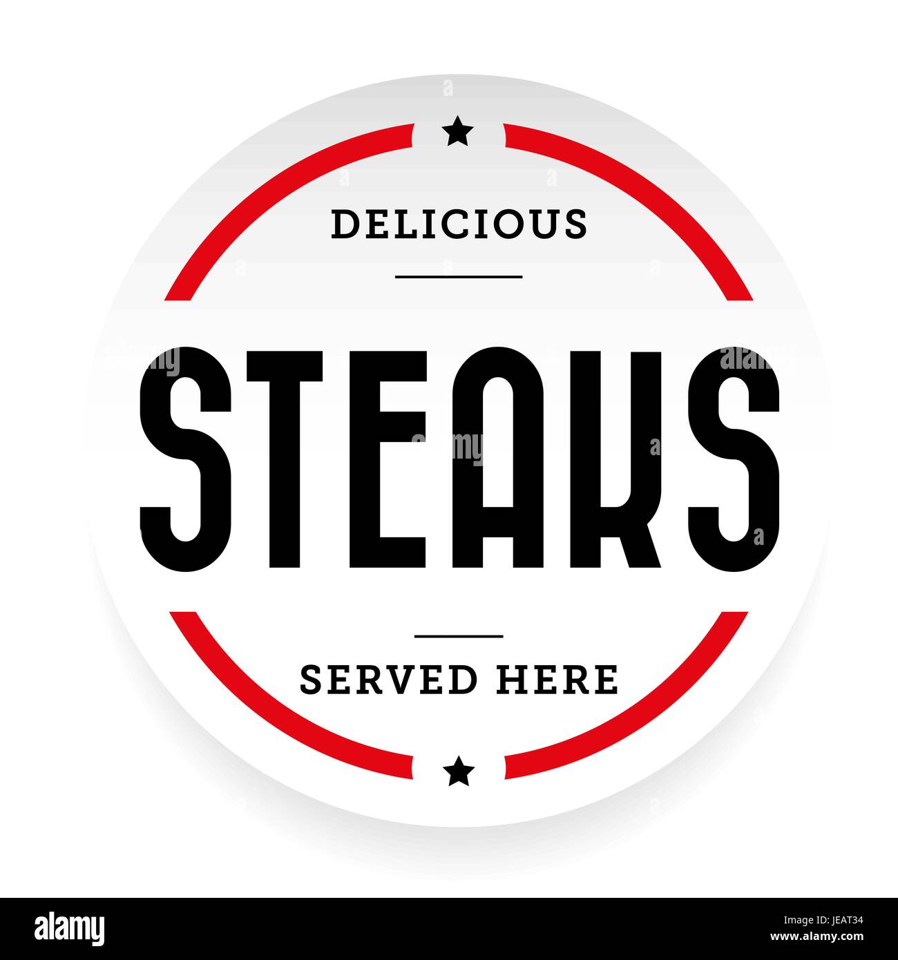 Steaks vintage stamp vector Stock Vector