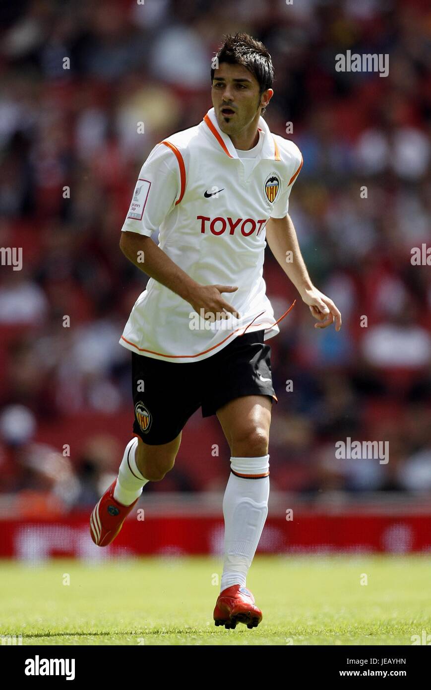 DAVID VILLA VALENCIA EMIRATES STADIUM LONDON ENGLAND 29 July 2007