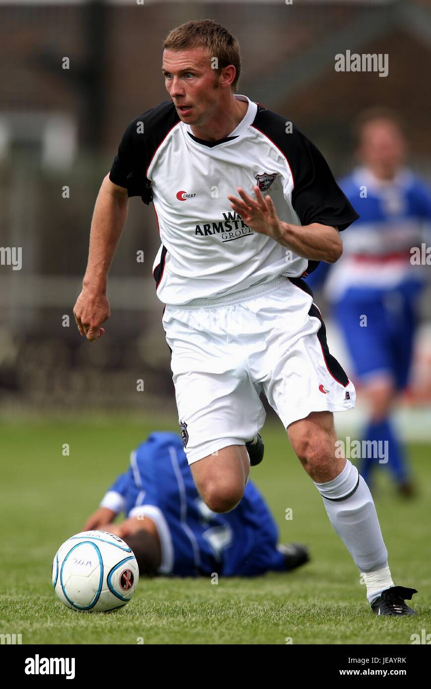 COLIN MCMENAMIN GRETNA FC WHITBY NORTH YORKSHIRE ENGLAND 28 July 2007 Stock Photo