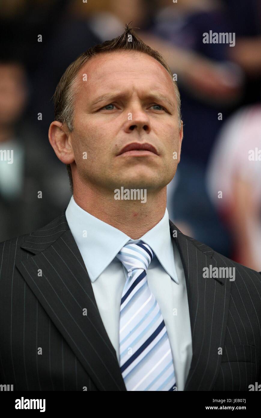 JOHN HUGHES FALKIRK FC MANAGER THE FALKIRK STADIUM FALKIRK SCOTLAND 21