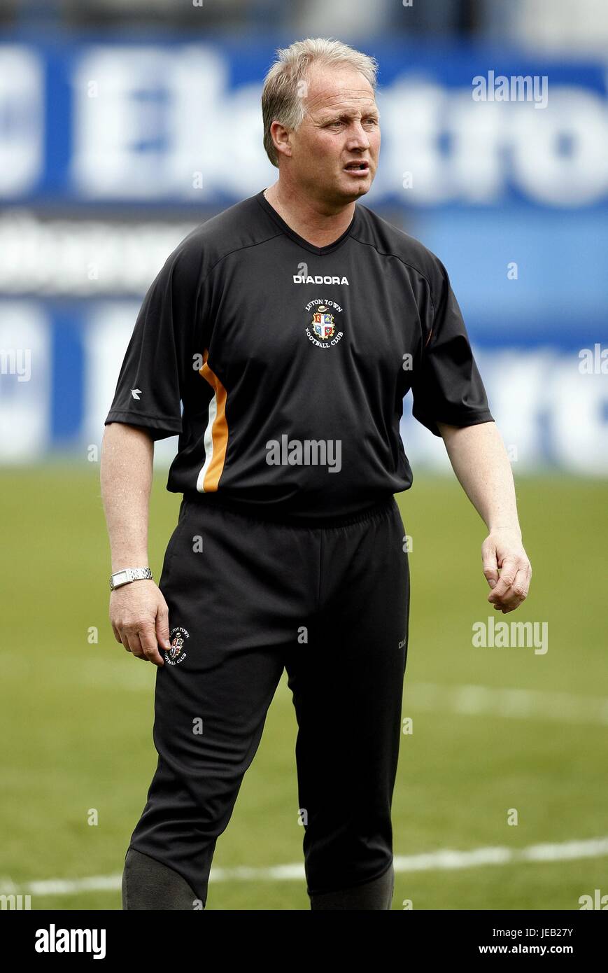 Kevin Blackwell Luton Town Fc Manager Kenilworth Rd Luton England 06 Stock Photo Alamy