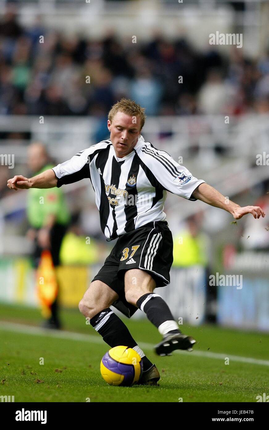 ALAN O'BRIEN NEWCASTLE UNITED FC ST.JAMES PARK NEWCASTLE ENGLAND 20 ...