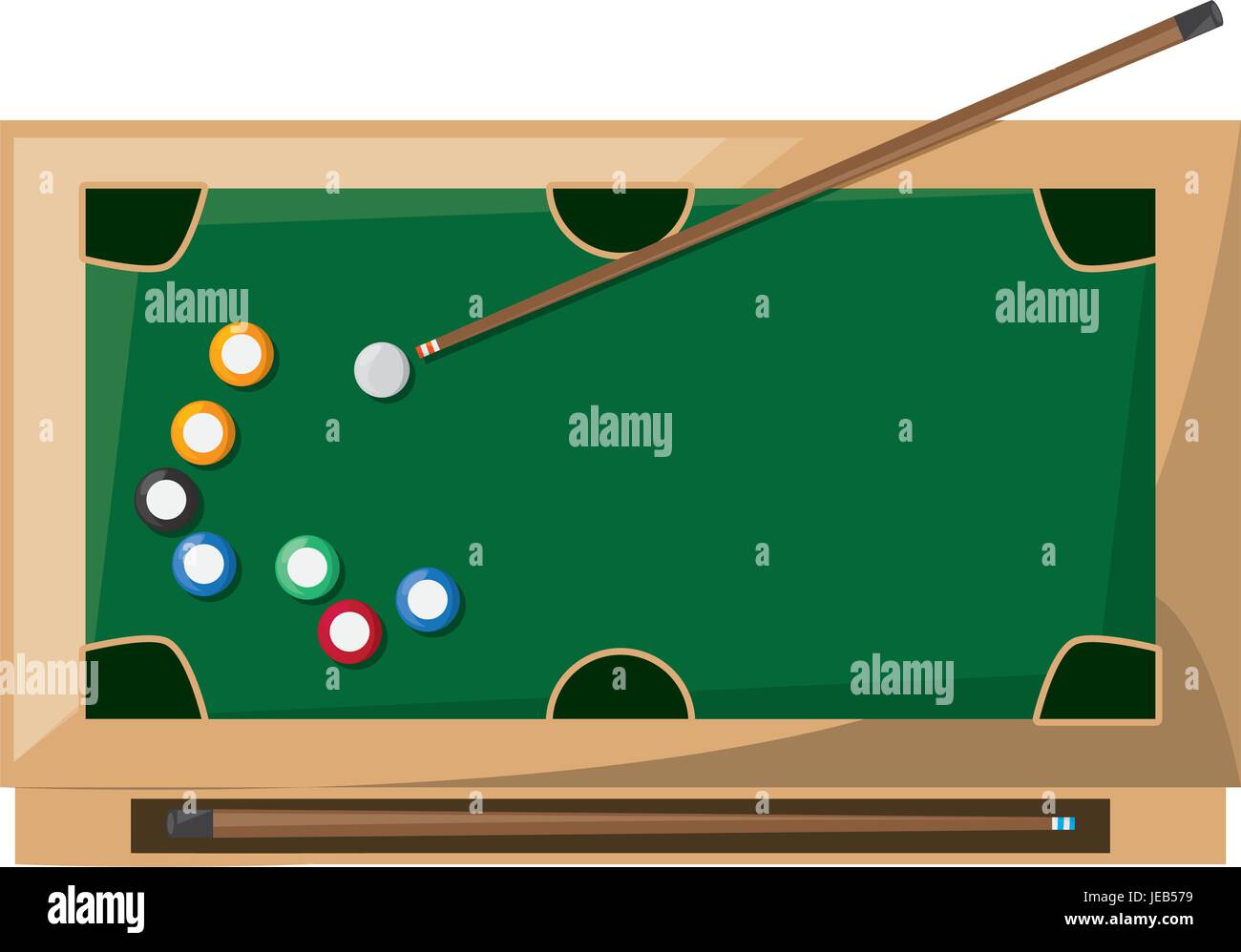 pool table graphics