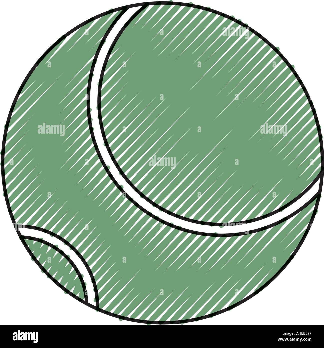 isolated tennis ball icon vector illustration graphic design Stock ...