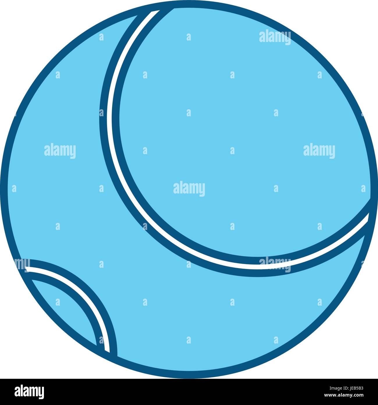 isolated tennis ball icon vector illustration graphic design Stock ...