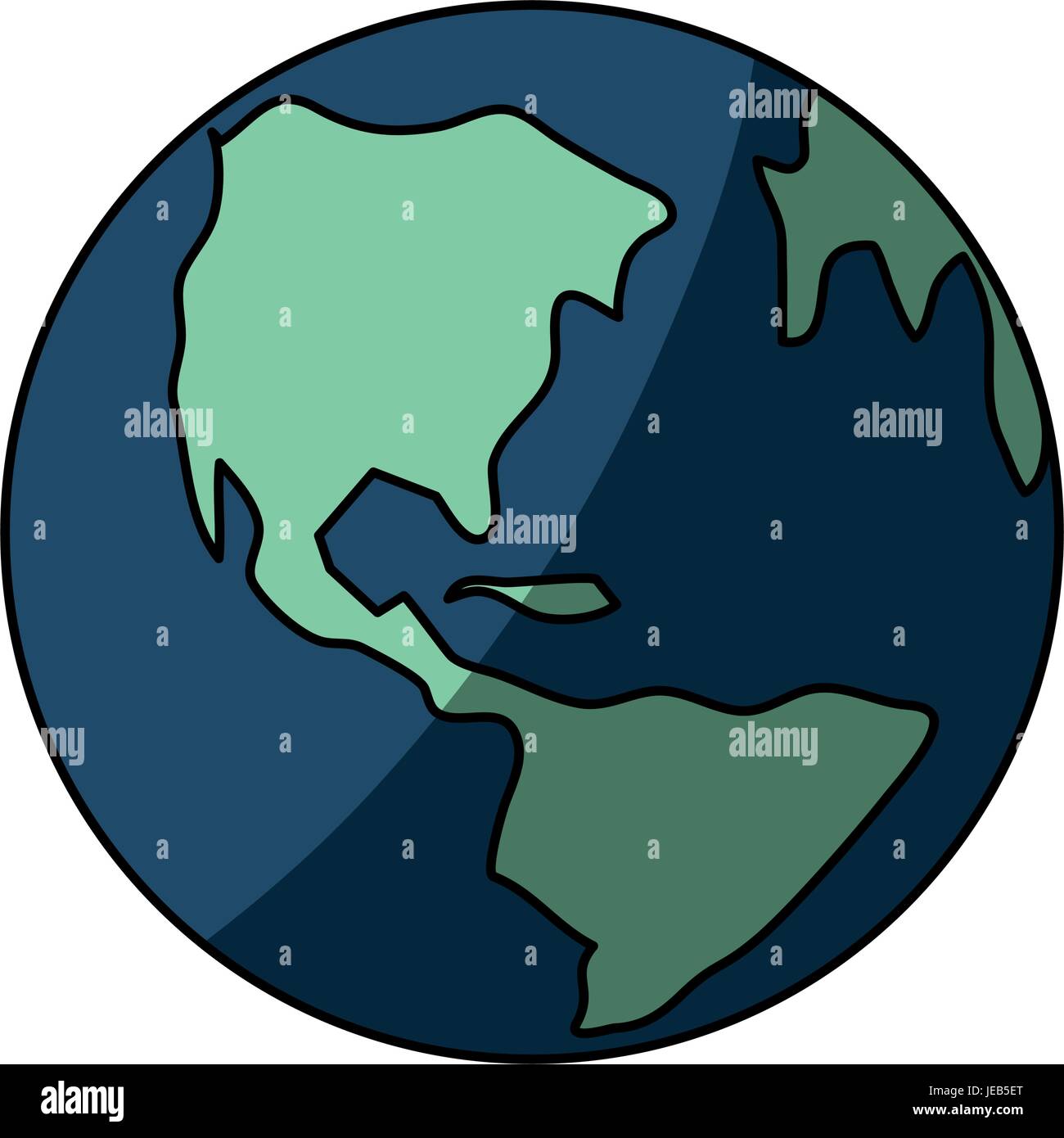 isolated earth planet Stock Vector Image & Art - Alamy