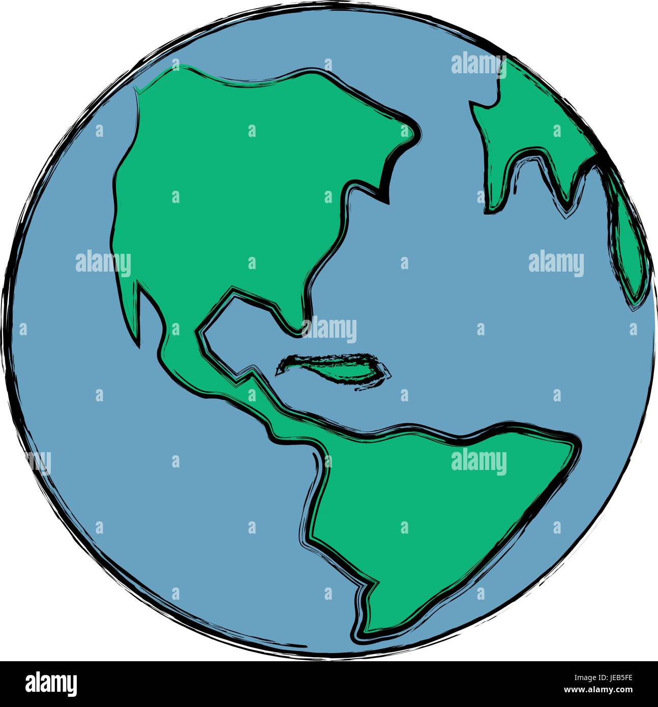 isolated earth planet Stock Vector Image & Art - Alamy