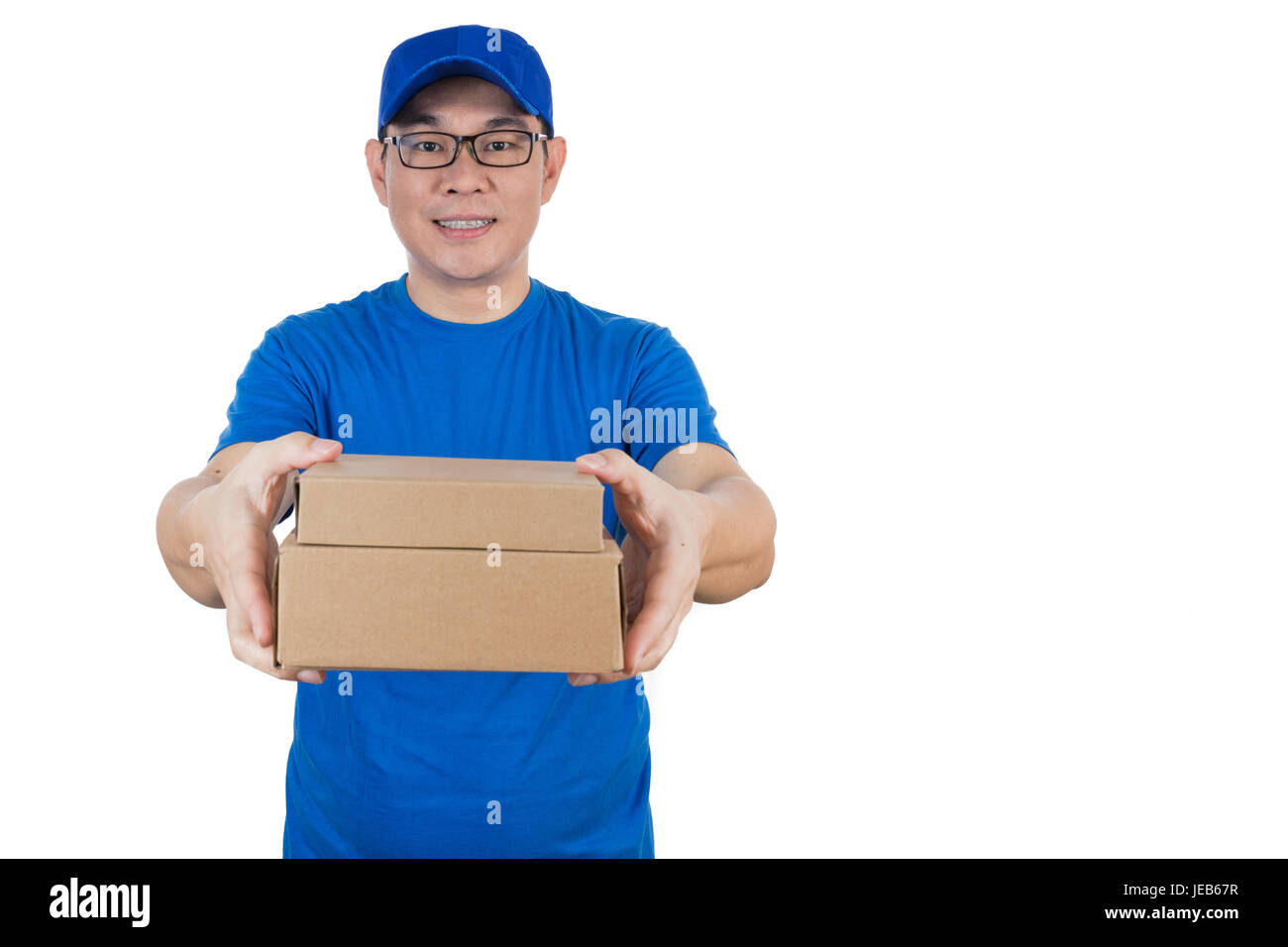 Chinese delivery man