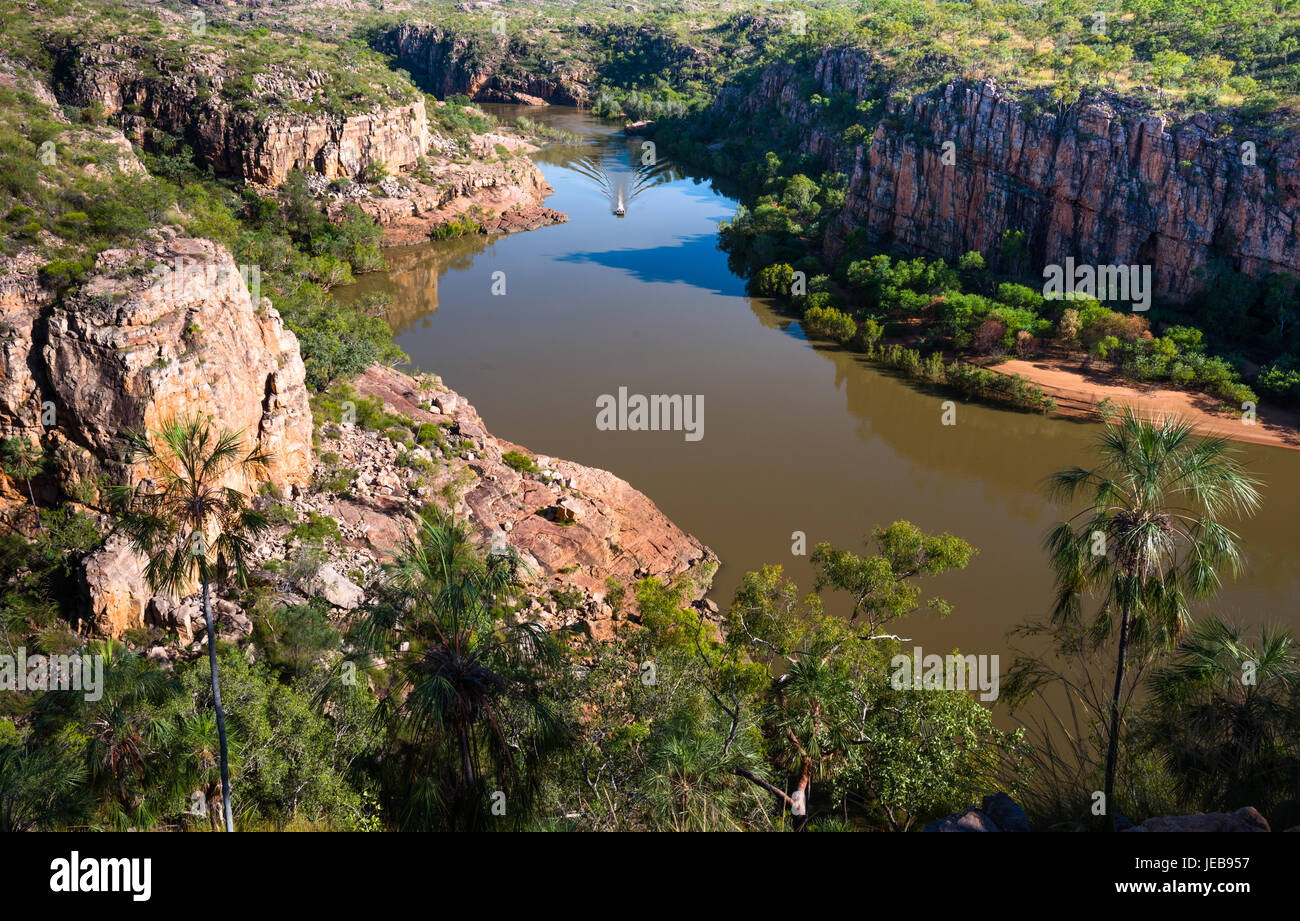 Australia, Northern Territory, Katherine. Nitmiluk (Katherine Gorge) National Park Stock Photo