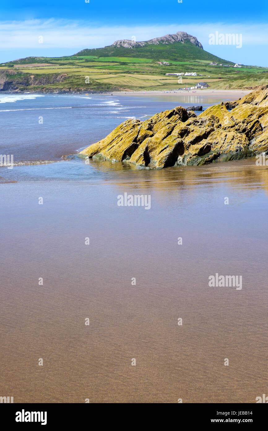 Whitesands beach in near St Davids, Pembrokeshire, Pembrokeshire Coast