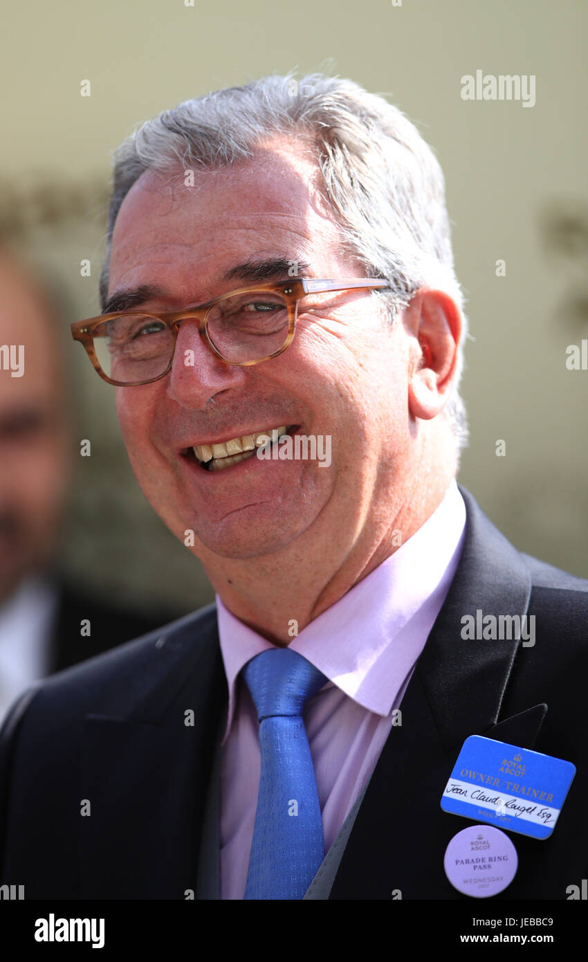 Trainer Jean-Claude Rouget during day two of Royal Ascot Stock Photo ...