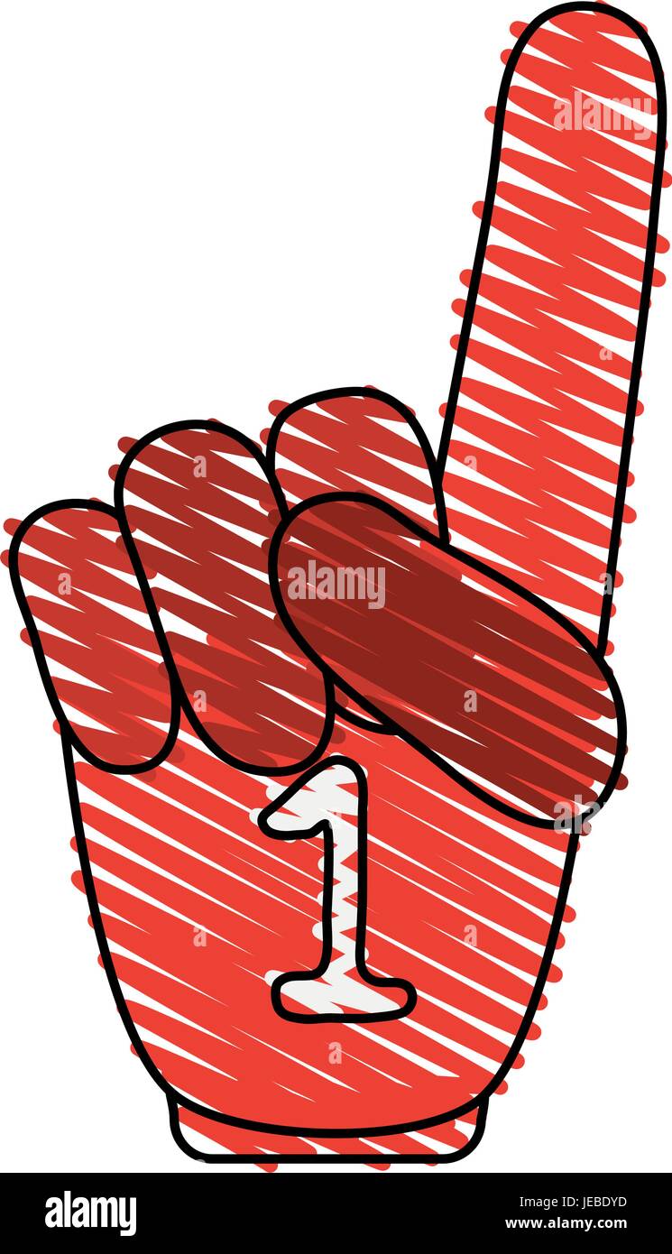 Number one glove design Stock Vector Image & Art Alamy