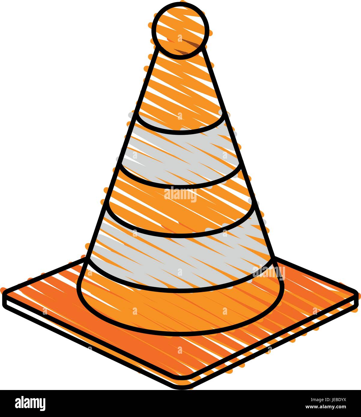Traffic cone design Stock Vector Image & Art Alamy