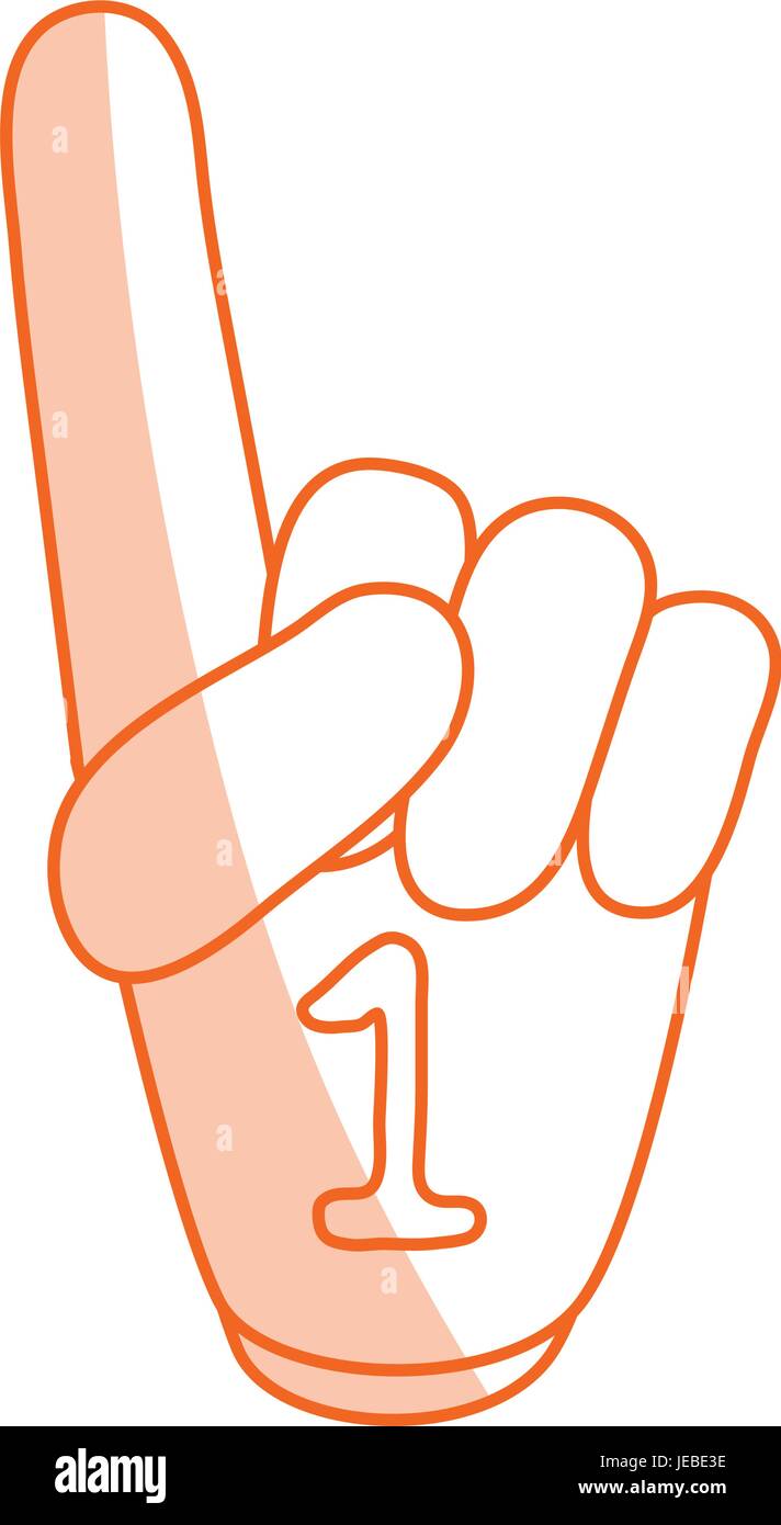 number one glove design Stock Vector Image & Art Alamy