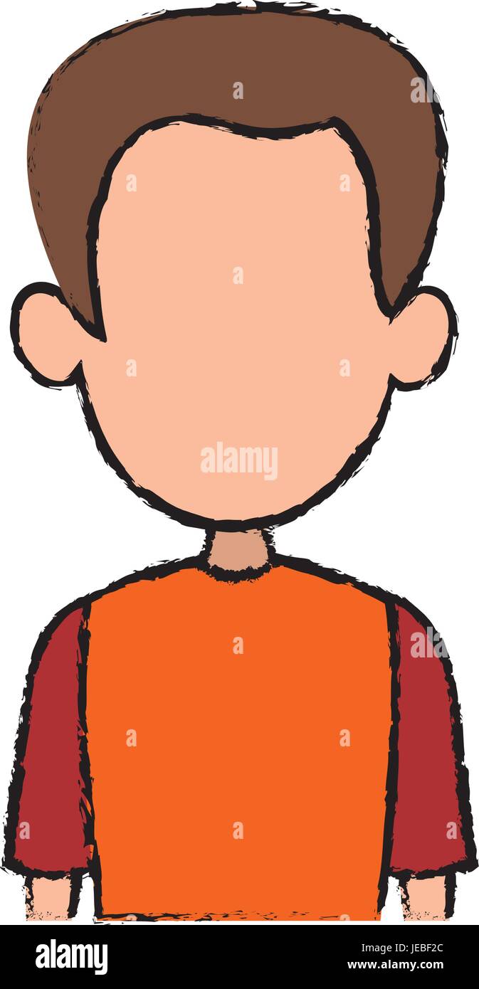 portrait man male character profile avatar people Stock Vector Image ...