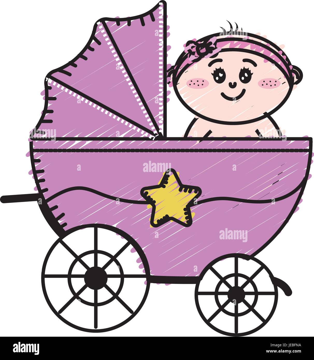 cute ribbon to decoration design Stock Vector Image & Art - Alamy